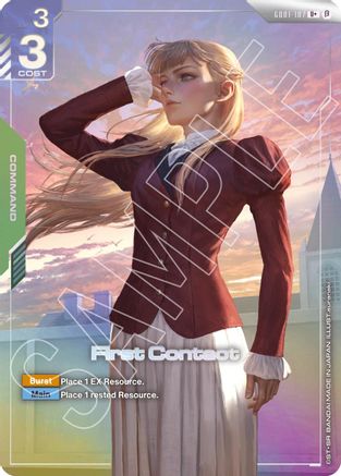 First Contact (U+) (GD01-107) - Edition Beta-1