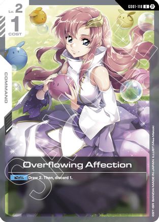 Overflowing Affection (GD01-118) - Edition Beta-1