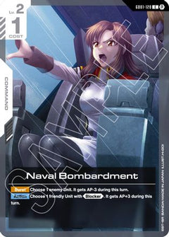Naval Bombardment (GD01-120) - Edition Beta-1