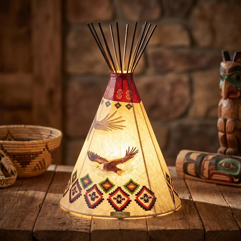 Flying Eagle lamp Teepee Lamp-2