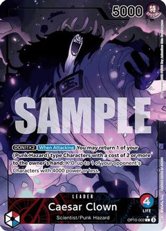 Caesar Clown (002) (Parallel) (OP10-002) - Royal Blood Foil-1