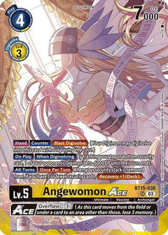Angewomon ACE (Limited Card Pack) (BT15-038) - World Convergence Foil-1