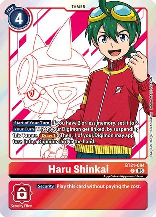 Haru Shinkai (BT21-084) - World Convergence Foil-1