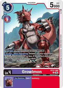 Growlmon (BT21-068) - World Convergence-1
