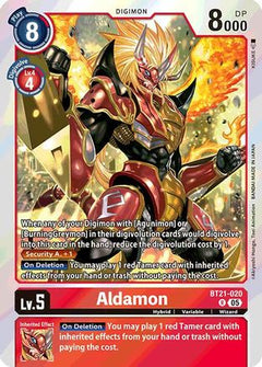 Aldamon (BT21-020) - World Convergence Foil-1