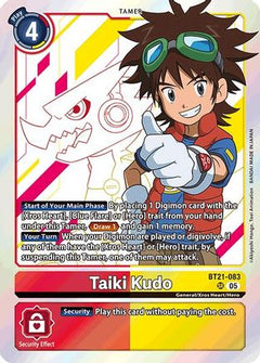 Taiki Kudo (BT21-083) - World Convergence Foil-1