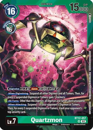 Quartzmon (Special Event Pack 2025) (BT12-057) - Across Time Foil-1