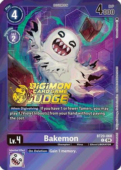 Bakemon (Judge Pack 2025 Wave 1) (BT20-068) - Release Special Booster 2.5 Foil-1
