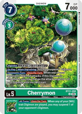 Cherrymon (BT21-050) - World Convergence-1