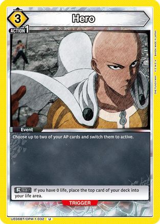 Hero (UE06BT/OPM-1-032) - UE06BT One Punch Man-1