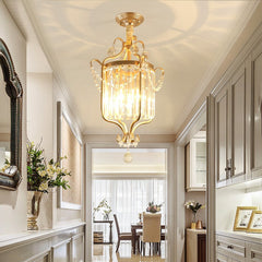 American Single-Head Crystal Chandelier-1