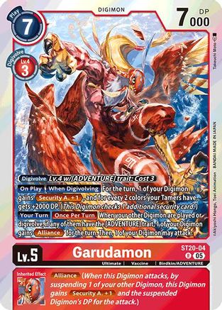 Garudamon (ST20-04) - Starter Deck 20: Protector of Light Foil-1