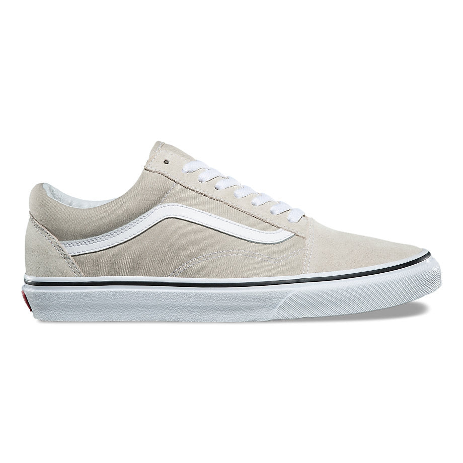 Vans 'Old Skool' Shoes - Silver Lining/True White-1