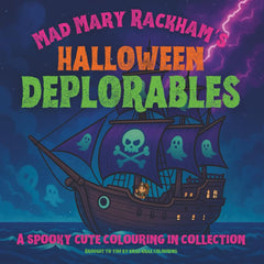 Halloween Deplorables: A Spooky Cute Colouring In Collection-1