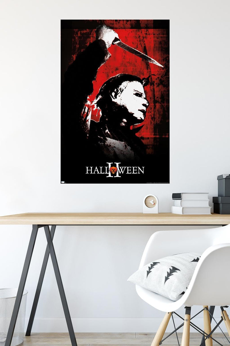 Halloween II - Red Wall Poster-6