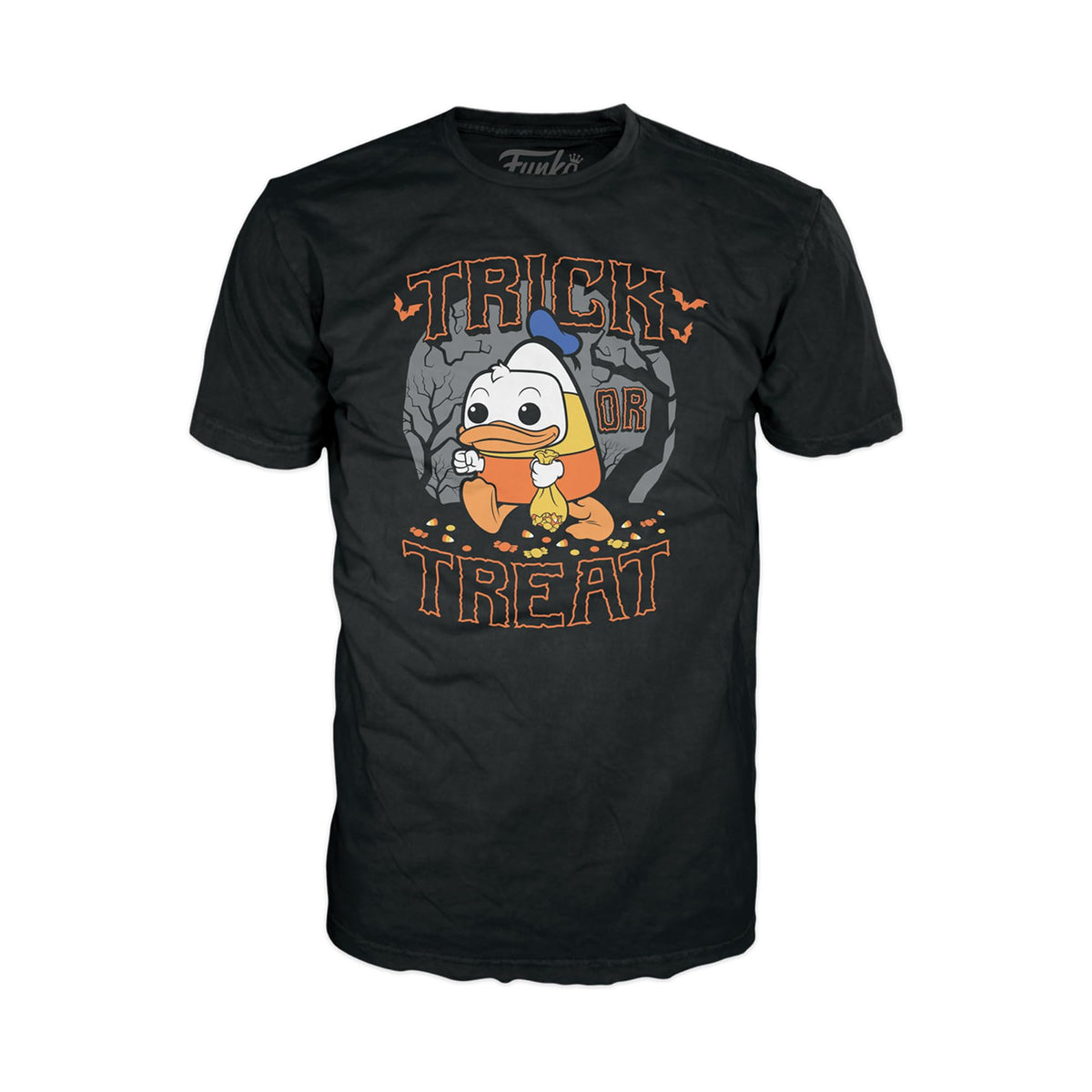 Funko Pop! & Tee: Disney - Halloween Donald Duck - S-4