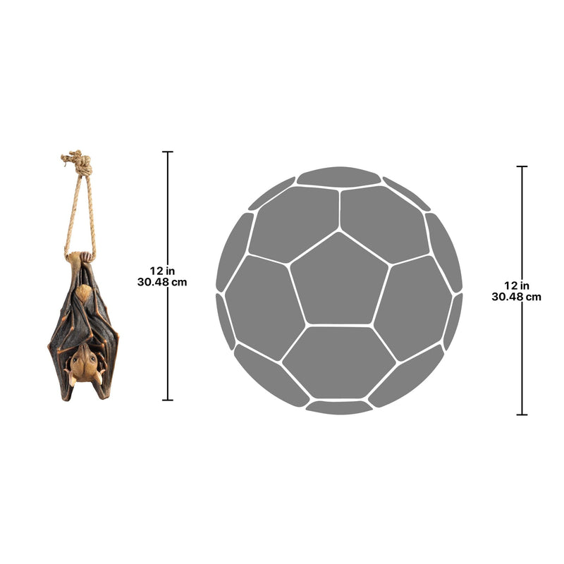 Vampire Bat - Hanging Mega Bat Sculpture - Bat Figure - Halloween Bats-4