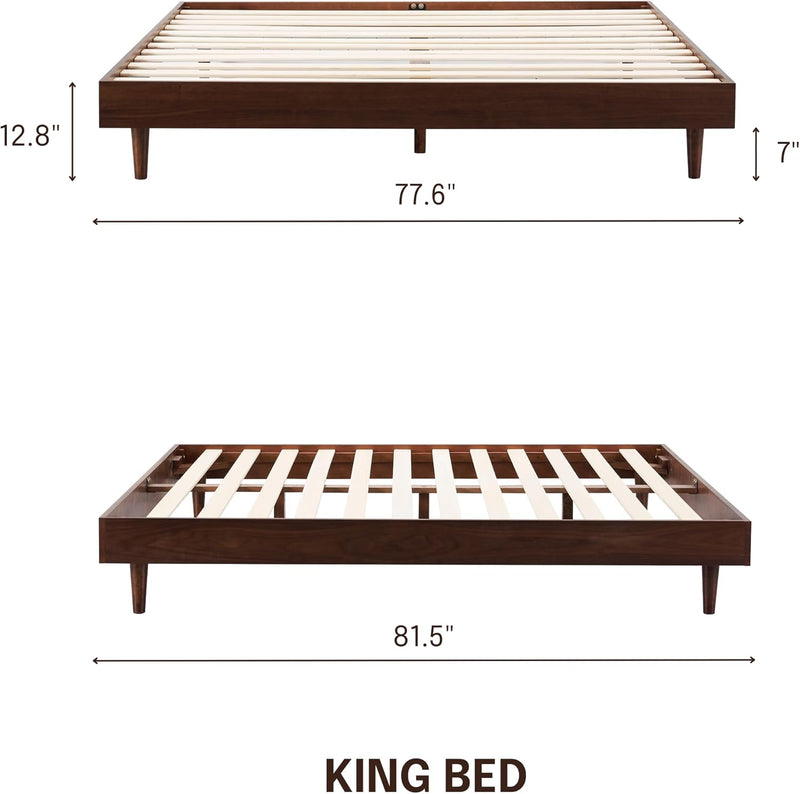 Estructura de cama de madera Fly-16