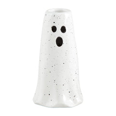 Mud Pie Ghost Vase, Medium Halloween Flower Vase for Fall Home Decor-1