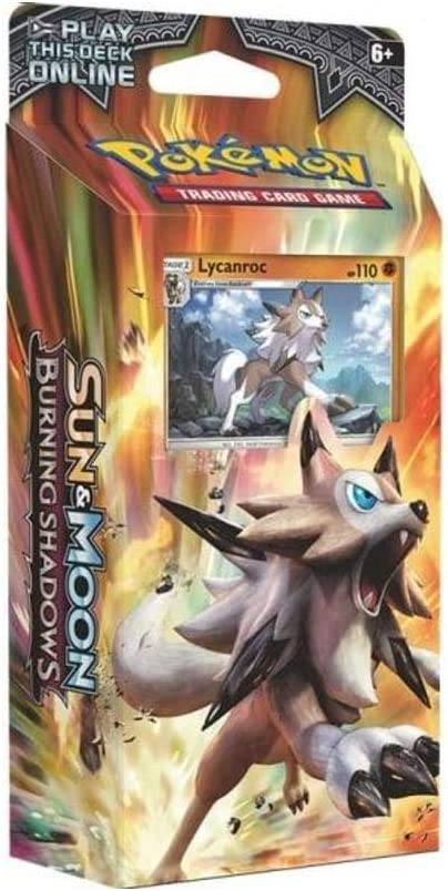 Pokémon TCG - Sun & Moon - Burning Shadow - Theme Deck (Lycanroc)-1