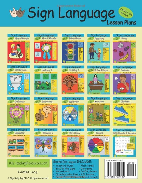 Halloween Sign Language: Coloring & Activity Book-2