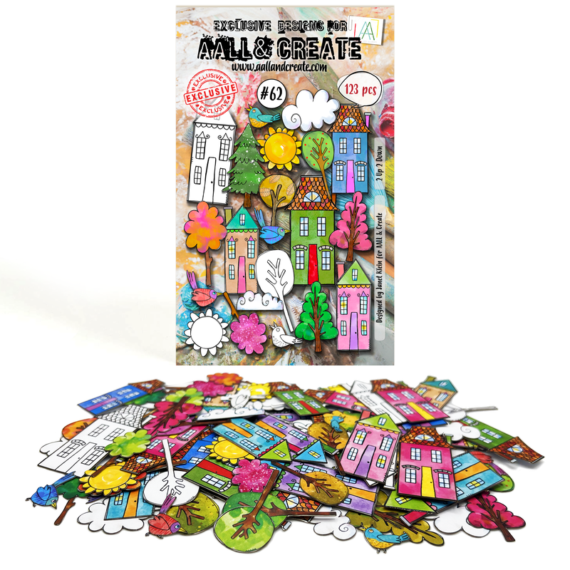 AALL and Create - Ephemera Die-Cuts - 2 Up 2 Down-1