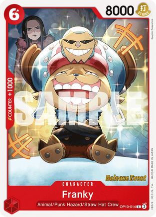 Franky (014) (OP10-014) - Royal Blood Release Event Cards-1