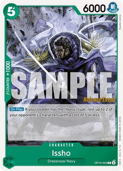 Issho (OP10-023) - Royal Blood Release Event Cards-1