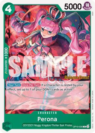 Perona (036) (OP10-036) - Royal Blood Release Event Cards-1