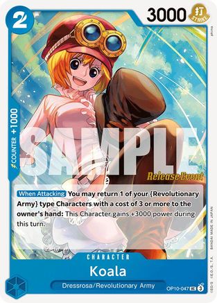 Koala (OP10-047) - Royal Blood Release Event Cards-1