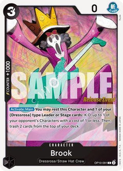 Brook (091) (OP10-091) - Royal Blood Release Event Cards-1