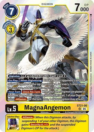 MagnaAngemon (ST21-06) - Starter Deck 21: Hero of Hope Foil-1