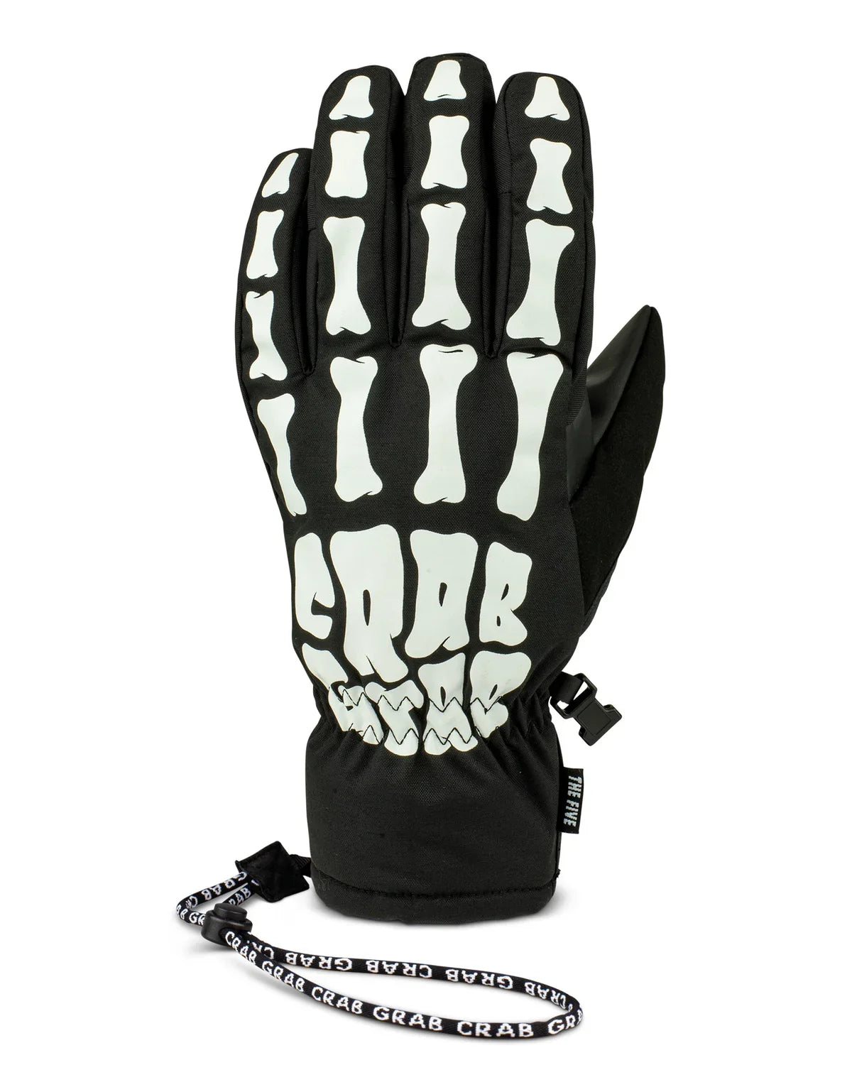 Crab Grab 'Five' Winter Gloves - Bones-1