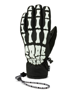 Crab Grab 'Five' Winter Gloves - Bones-1
