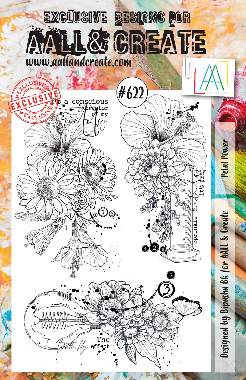 AALL and Create Stamp Set - 622 - Petal Power-1