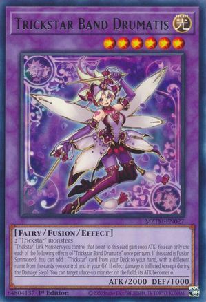 Trickstar Band Drumatis (MZTM-EN027) - Maze of the Master 1st Edition