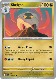 Shelgon 113 - SV09 Journey Together Reverse Holofoil-1