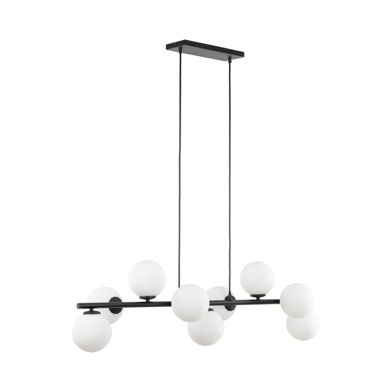 ESTERA 9-Light Scandinavian Glass Pendant Light for Dining Table & Modern Interiors-15