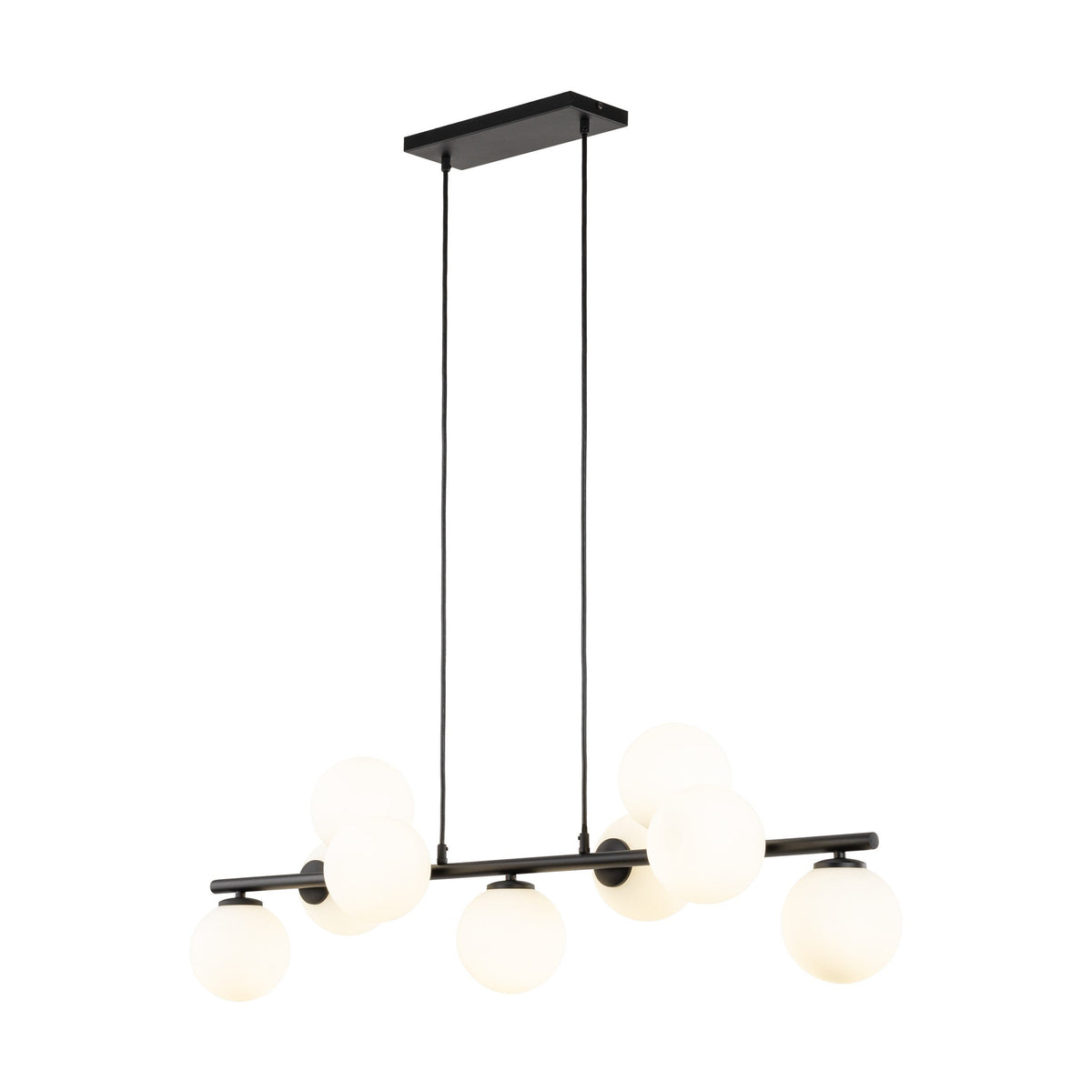 ESTERA 9-Light Scandinavian Glass Pendant Light for Dining Table & Modern Interiors-12