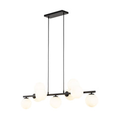 ESTERA 9-Light Scandinavian Glass Pendant Light for Dining Table & Modern Interiors-12