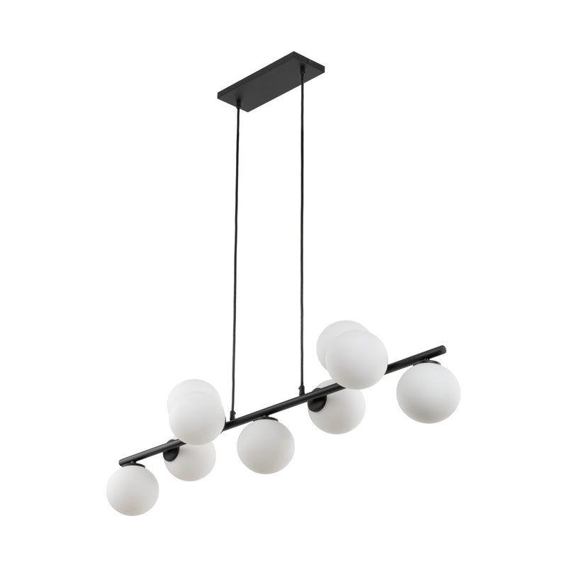 ESTERA 9-Light Scandinavian Glass Pendant Light for Dining Table & Modern Interiors-11