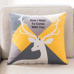 Cute Decorative Throw Pillow – Soft Plush Sofa Cushion for Living Room, Bedroom & Bedside-24