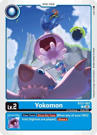 Yokomon (BT21-003) - World Convergence-1