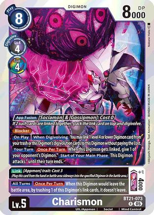 Charismon (BT21-073) - World Convergence Foil-1