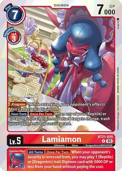 Lamiamon (BT21-025) - World Convergence Foil-1