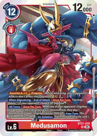 Medusamon (BT21-029) - World Convergence Foil-1