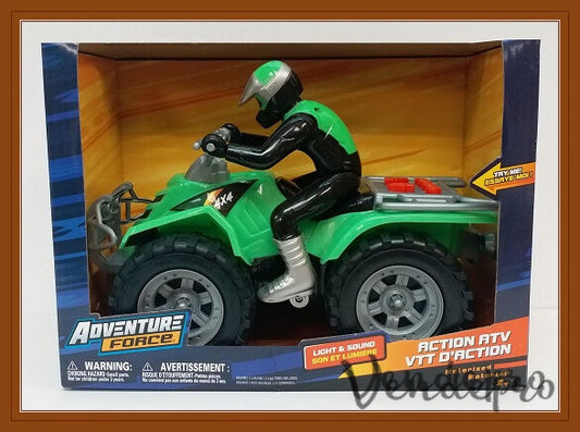 Adventure Force Action ATV – Motorized Toy Vehicle with Lights & Sounds (Model #82697) (627735105208)