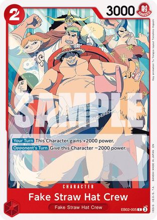 Fake Straw Hat Crew (EB02-005) - Extra Booster: Anime 25th Collection-1