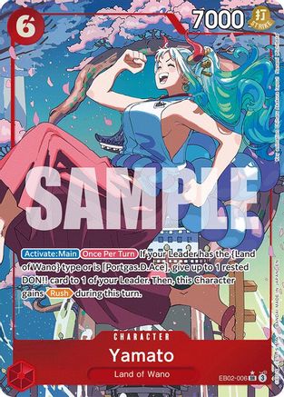 Yamato (Alternate Art) (EB02-006) - Extra Booster: Anime 25th Collection-1