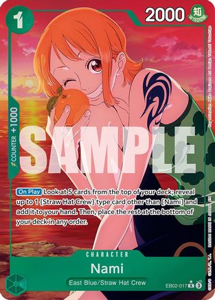 Nami (Alternate Art) (EB02-017) - Extra Booster: Anime 25th Collection-1